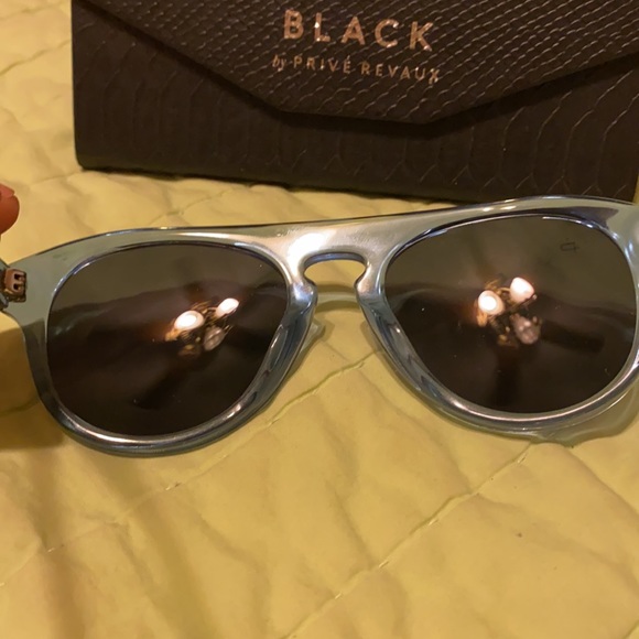 Black by prive revaux Blue framed sunglasses - Picture 5 of 10